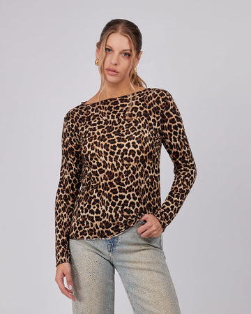 Animal Print Blouse