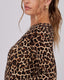 Animal Print Blouse