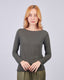 Dark Green Blouse Zen
