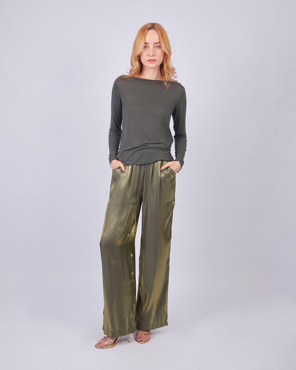Dark Green Blouse Zen