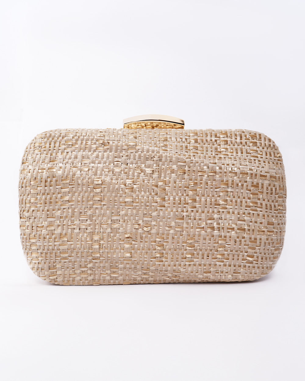 Beige night clutch