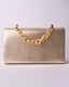 Gold night clutch