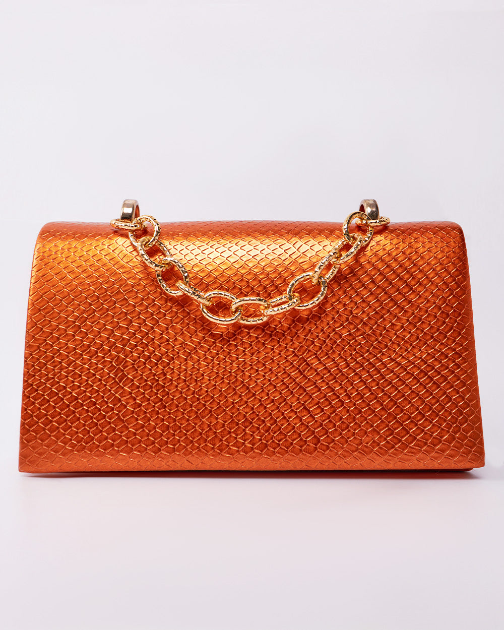 Orange night clutch