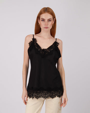 Black Lingerie Lace Trim