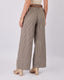 Beige Wide-Leg Pant