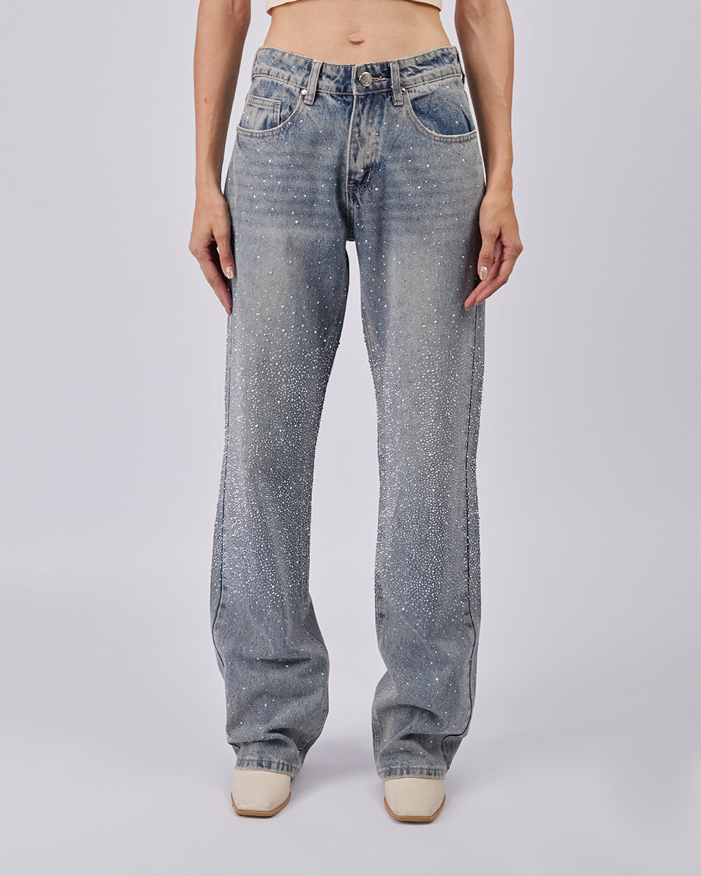 Blue Denim Pants
