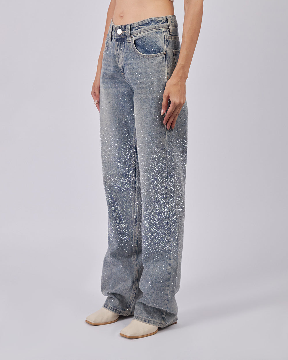 Blue Denim Pants