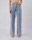 Light Blue Sparkle Denim Pants