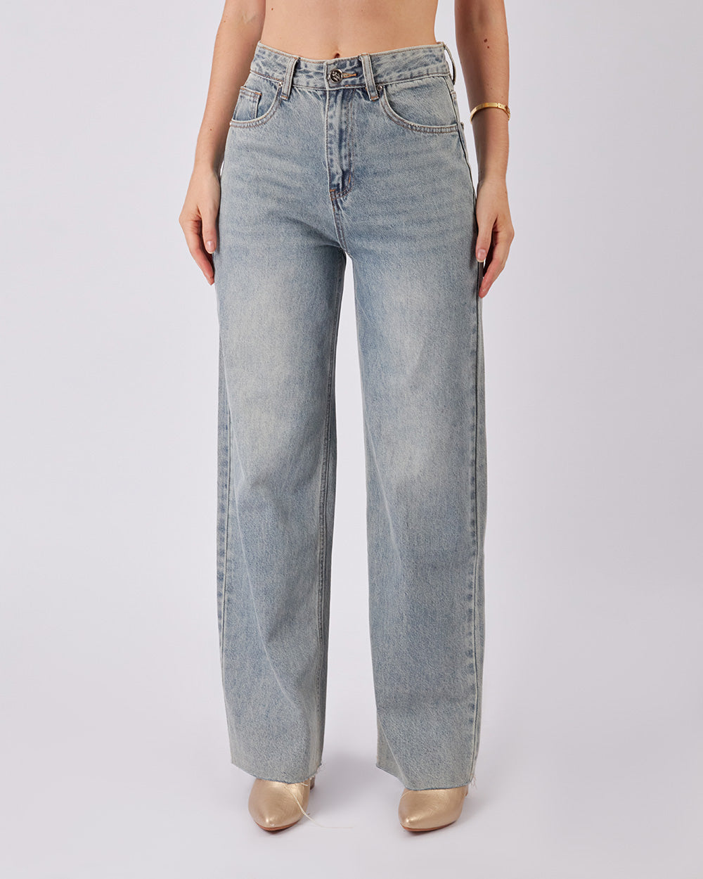 Light Blue Denim Pants