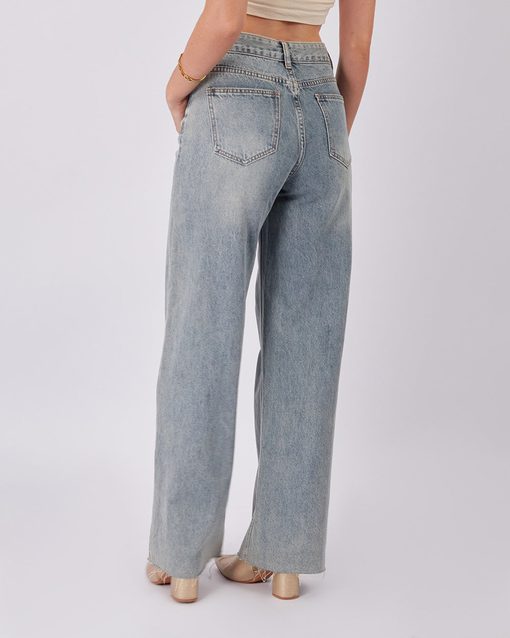 Light Blue Denim Pants
