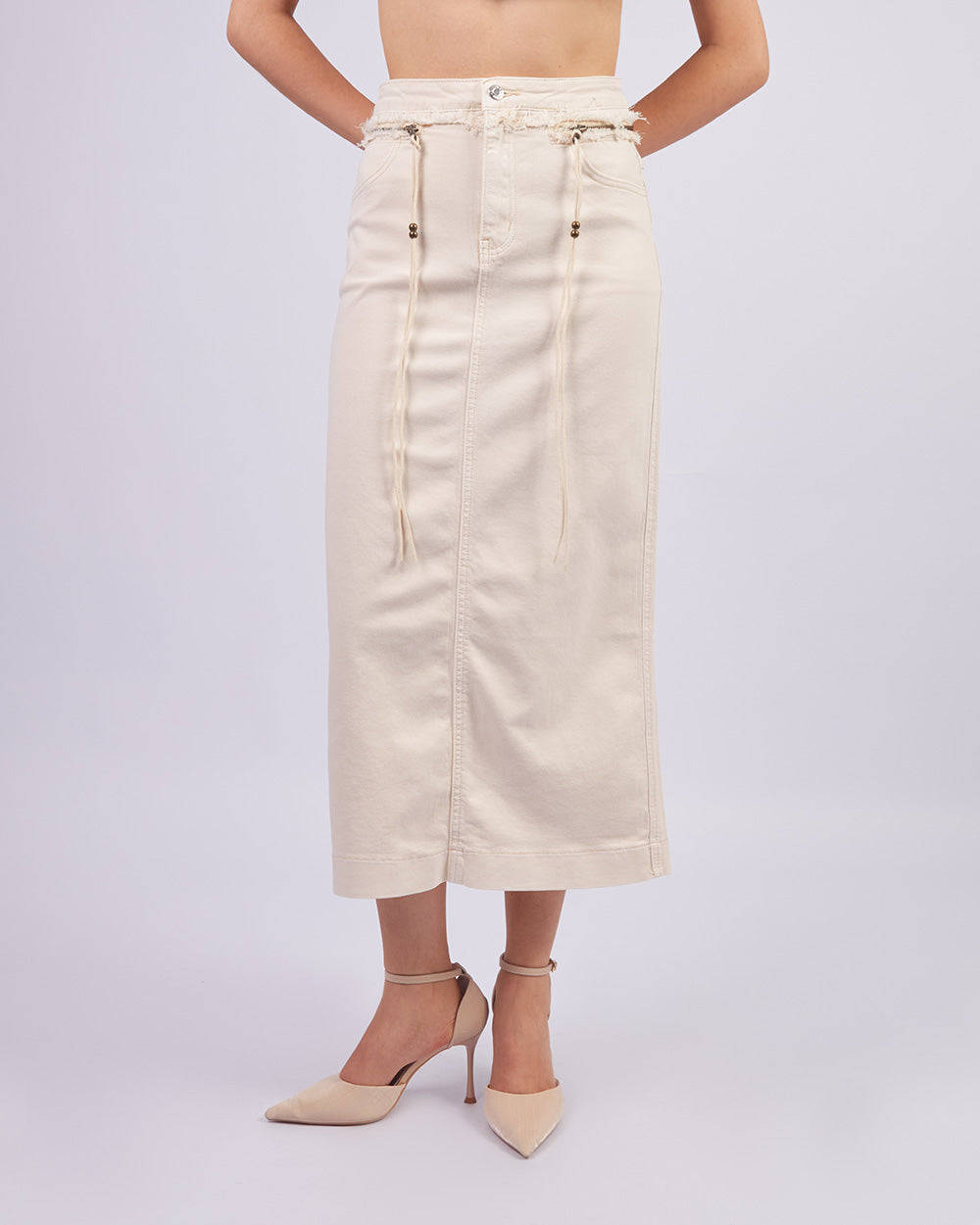 Cream Hanami Skirt