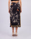 Black Fleur Skirt