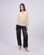 Cream Blossom Blouse