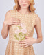 Beige Blossom Dress