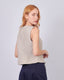 Taupe Vest Kazahana