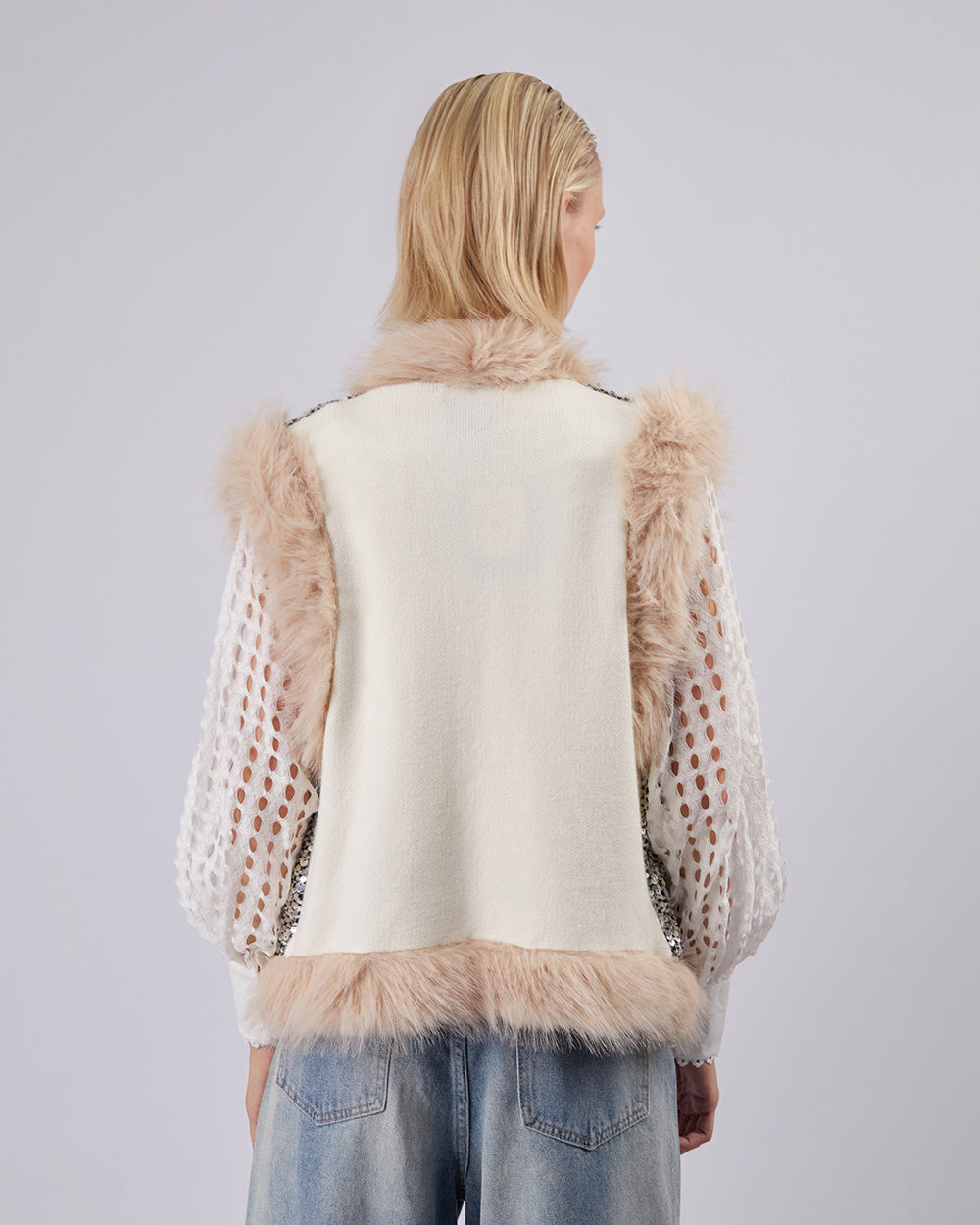 Pearl Knitted Vest