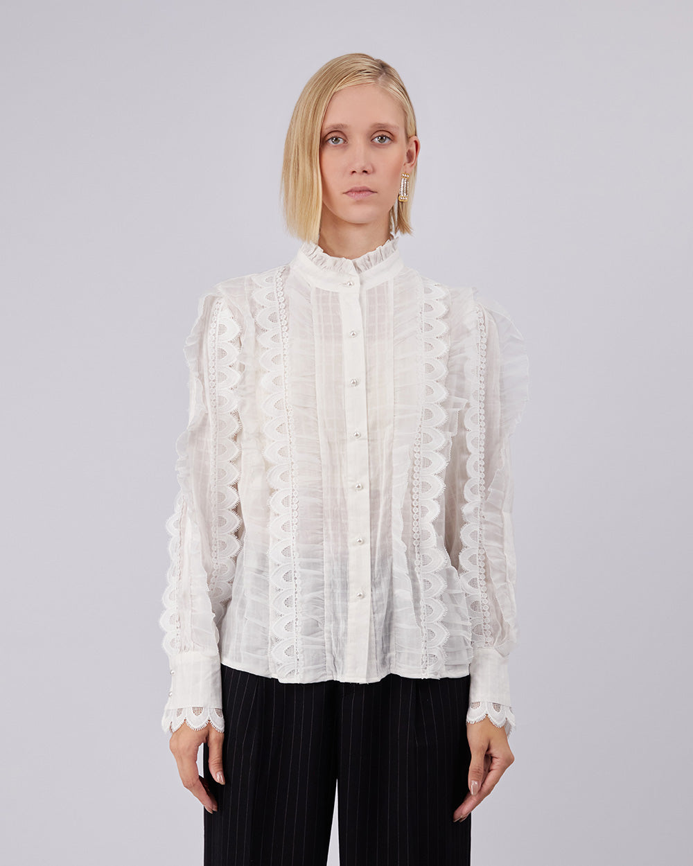 White Blouse Monarch