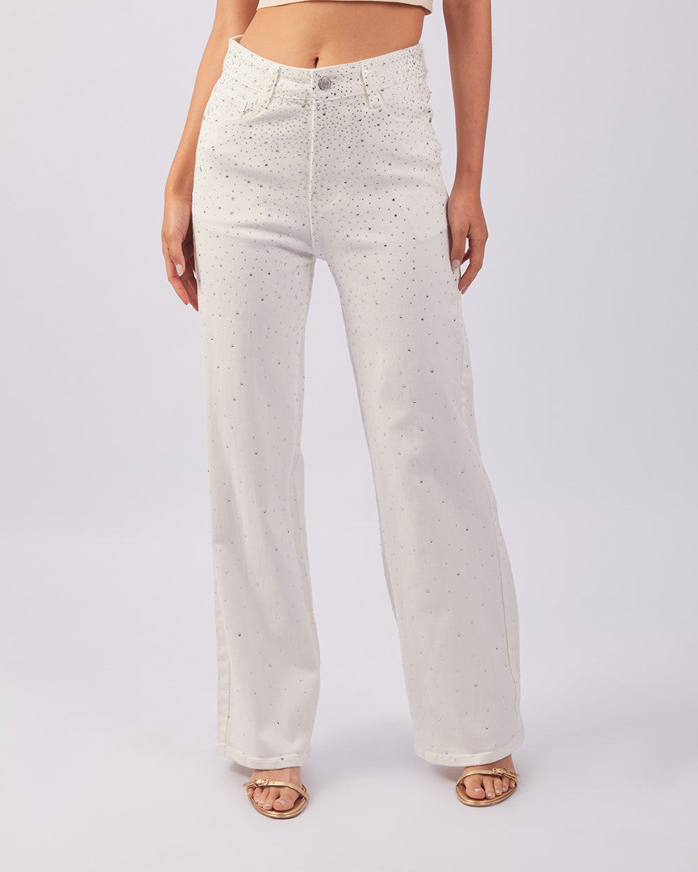 White Glamous Pant