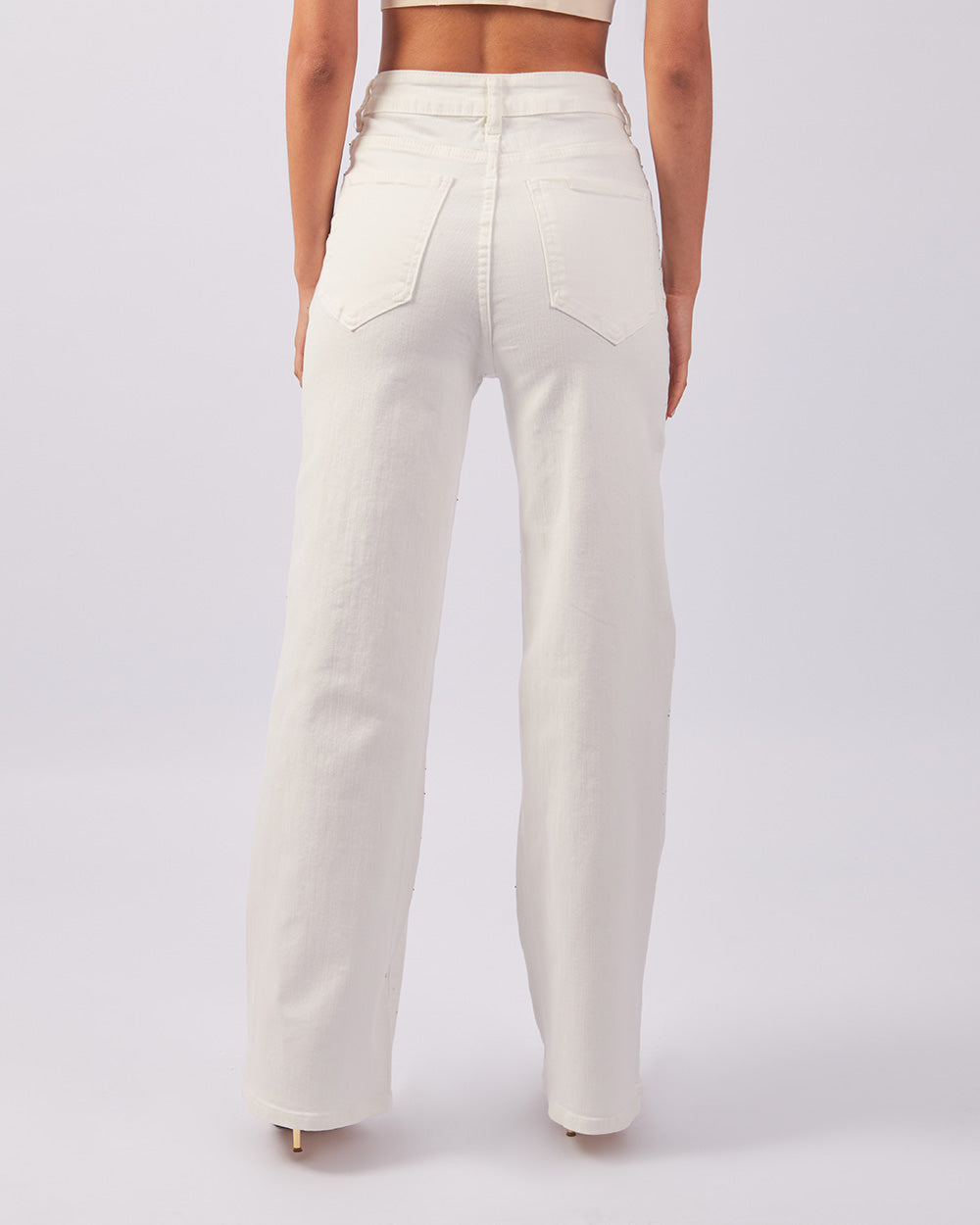 White Glamous Pant