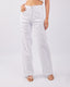 White Studded Denim