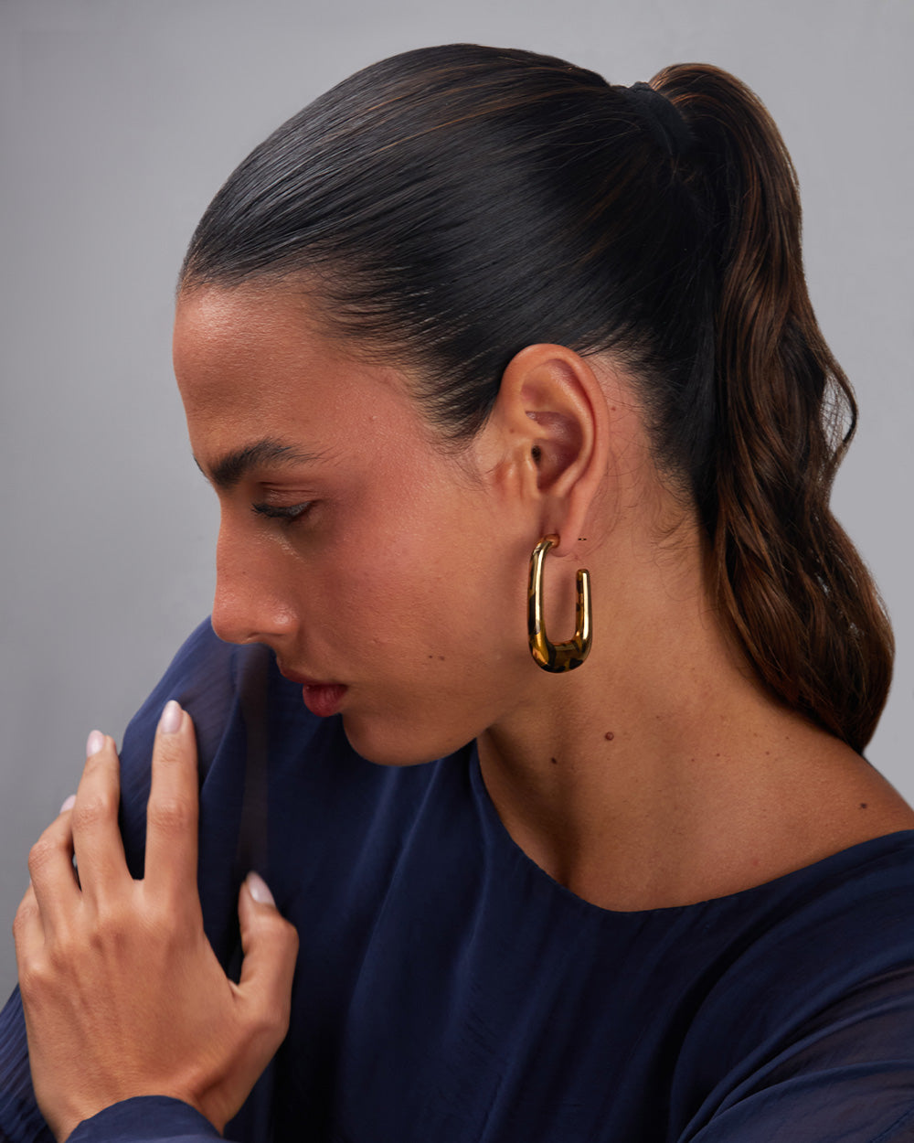 Square Animal Print Earrings