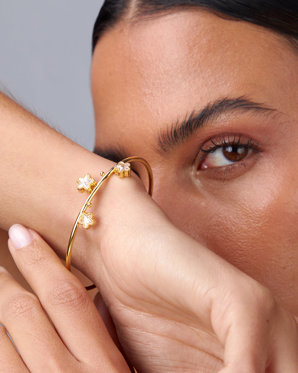 Gold Bracelet Stars