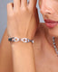 Silver Bracelet With Links