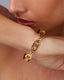 Gold Bracelet With Links