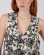 White Vest Floral Print