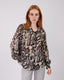 Grey Animal Print Shirt