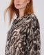 Grey Animal Print Shirt