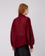 Burgundi Shirt Carved Waves