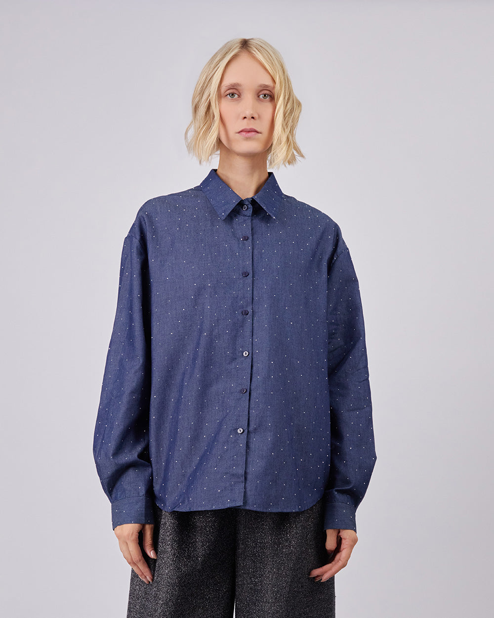 Blue Denim Blouse
