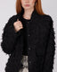 Black Jacket With Fringes