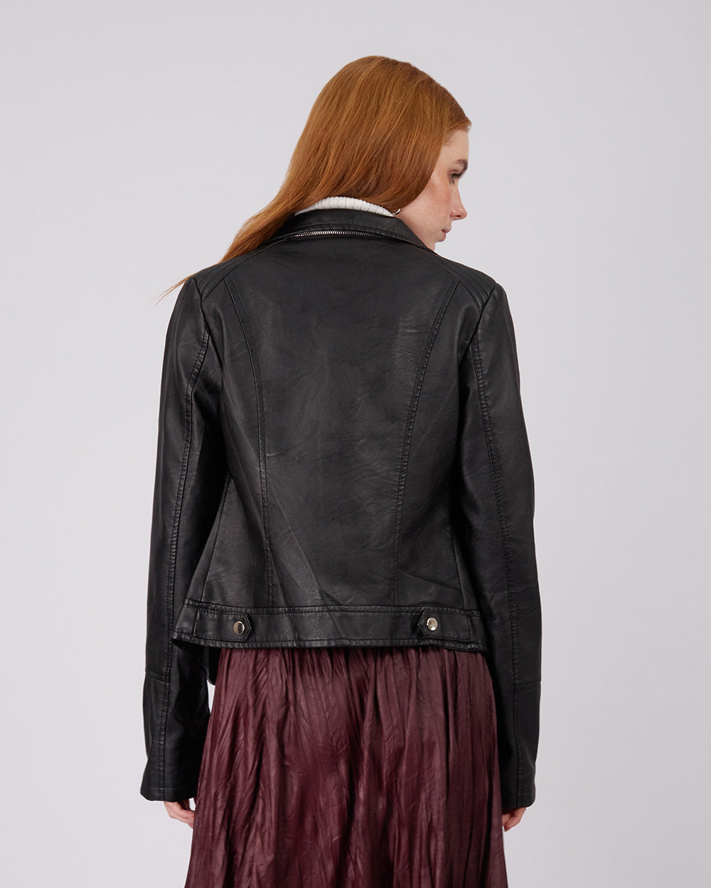 Black Biker Jacket