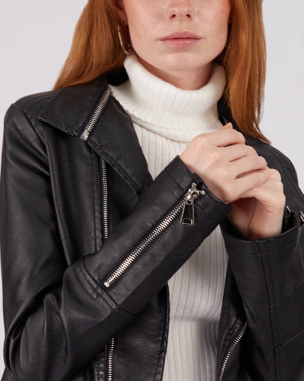 Black Biker Jacket