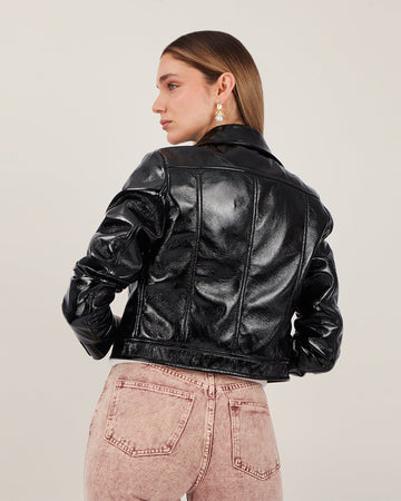 Black Jacket With Waistband