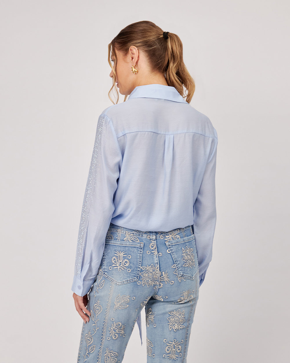 Light Blue Shirt Sparkle