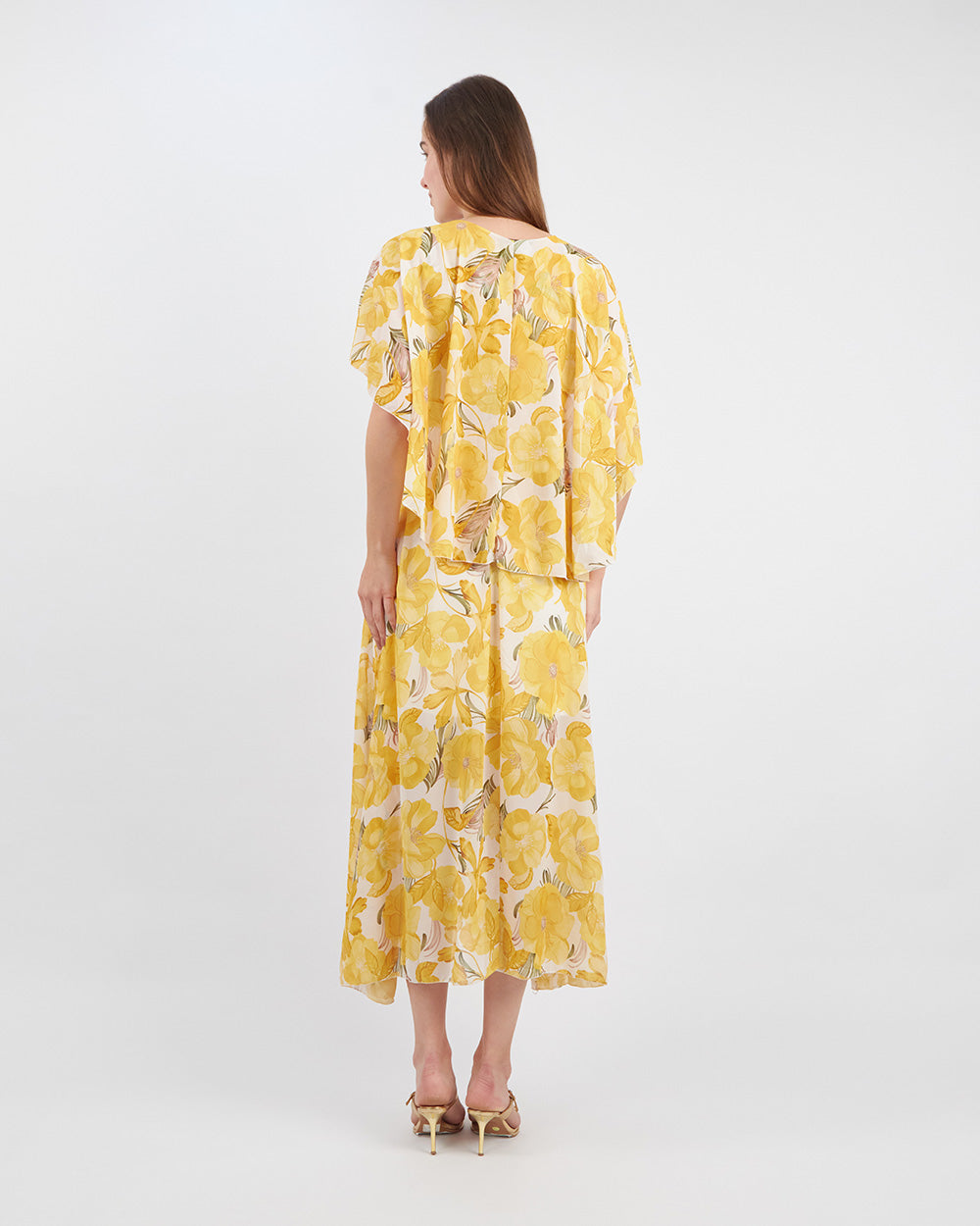 Yellow Floral Dress