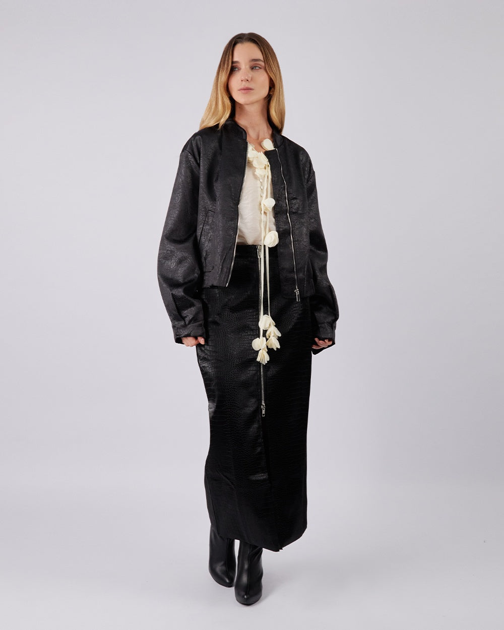 Black Bomber Jacket