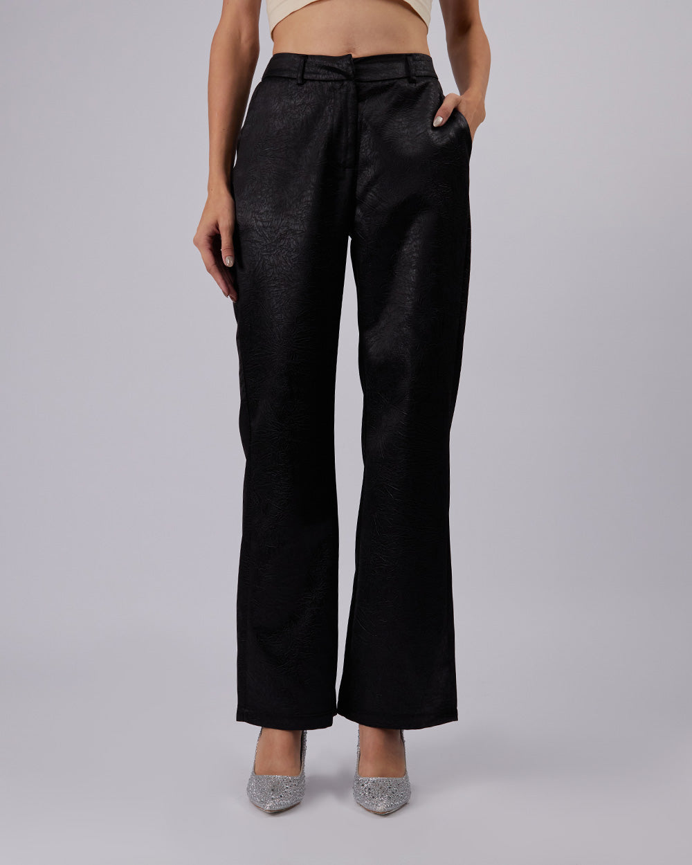 Cream Classic Pants