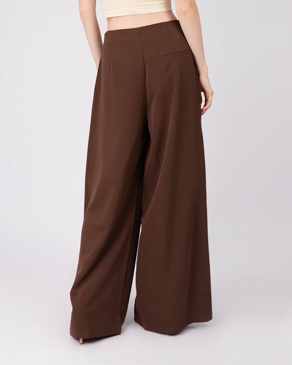 Chocolate High-Waisted Pants