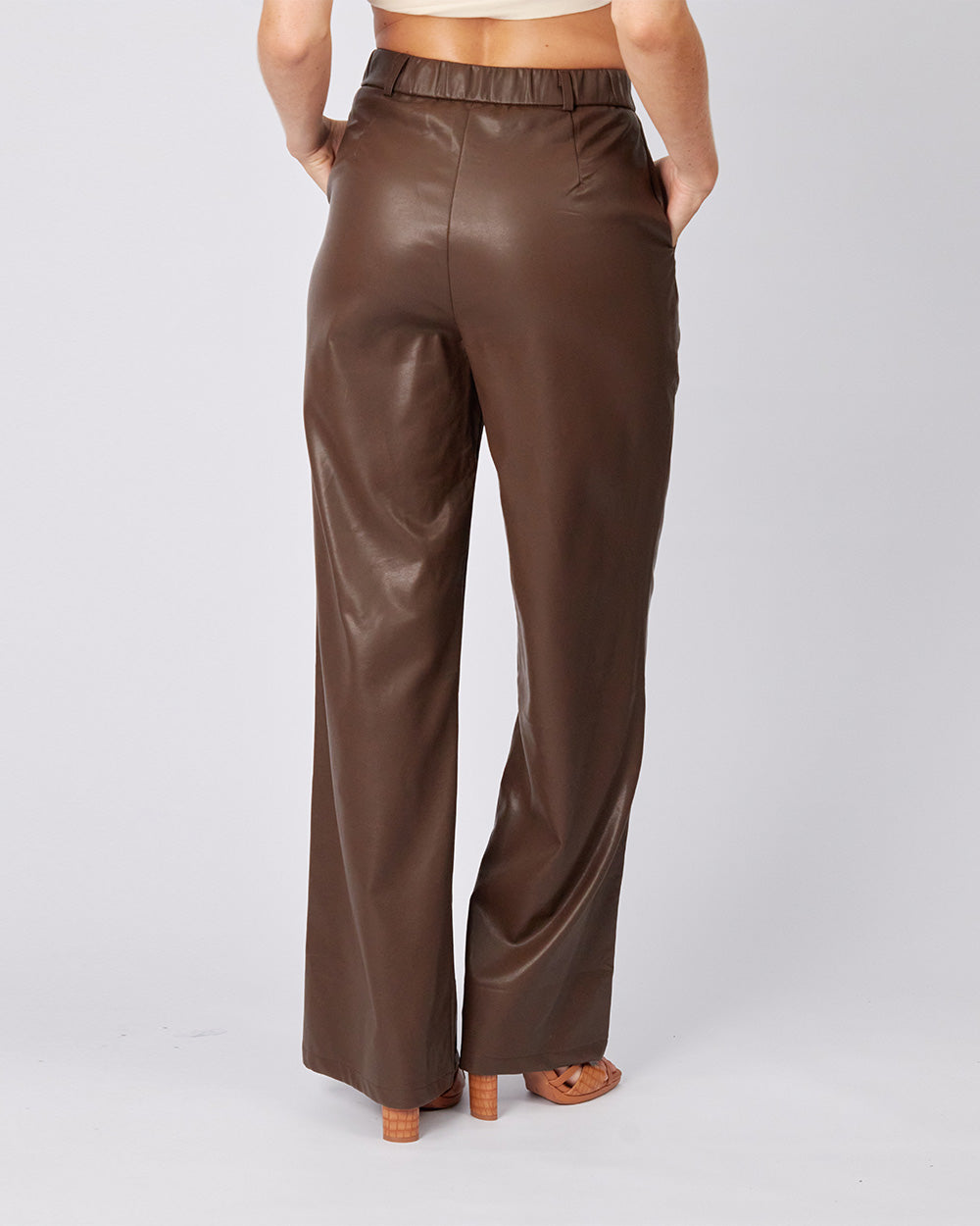 Chocolate Straight Leg Pants
