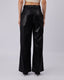 Black Vegan Leather Pants