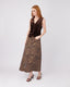 Animal Print Long Skirt