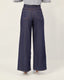 Blue Wide-Leg Denim
