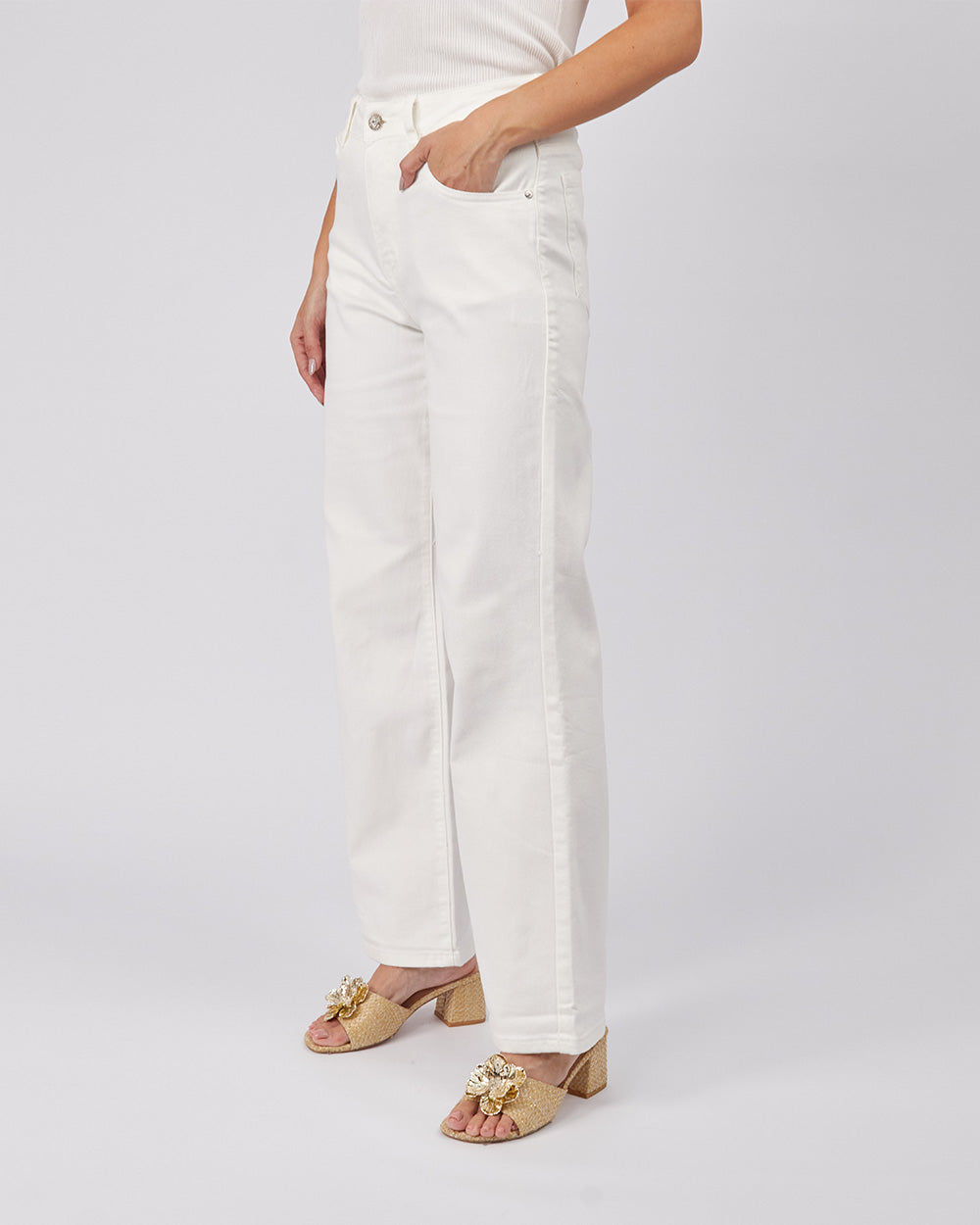 Pearl Denim Pants