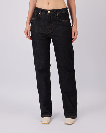 Blue Jeans With Fold