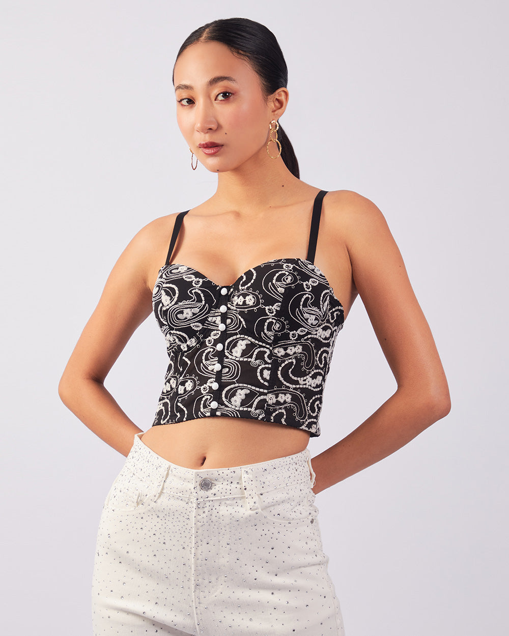 Black Crop Top