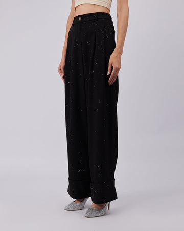 Black Palazzo Majesty Pant